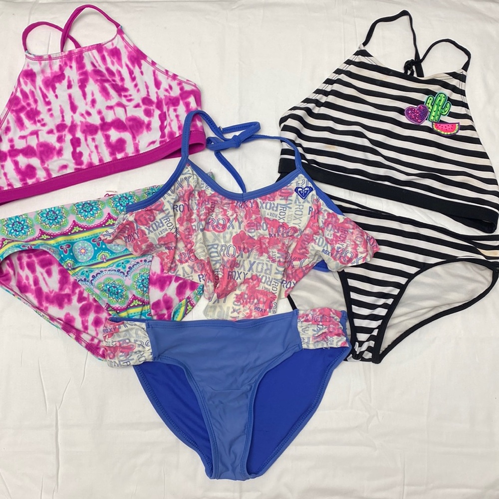 3 girls size 12 swimsuits
